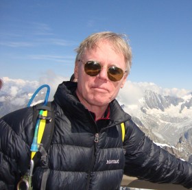 Hiscoe on Mt. Blanc